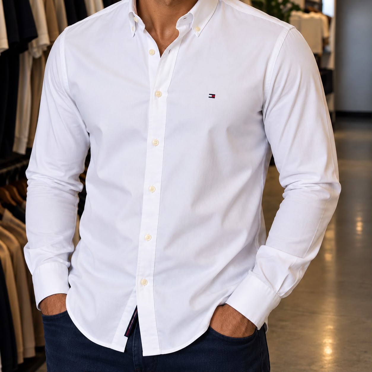 Camisa Tommy Hilfiger Regular Fit